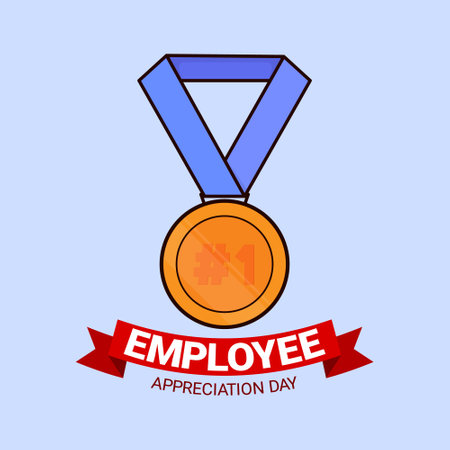 Employee Appreciation Day Vector Illustration Icon Employee Iconのイラスト素材