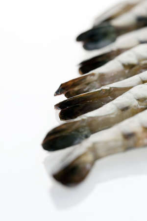 Garnelen Paar, Garnelen Schwänze, Garnelen schmackhaftの写真素材