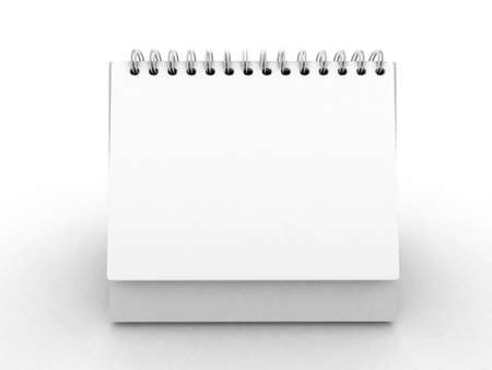empty calendar,put your own text here の写真素材
