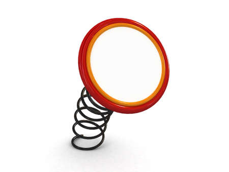3d spring sign isolated の写真素材
