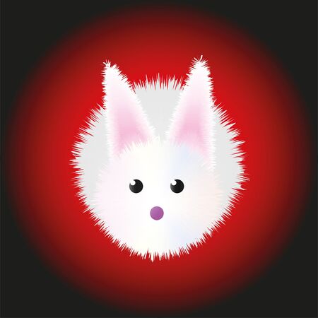 colorful Rabbit character isolated on white backgroundのイラスト素材