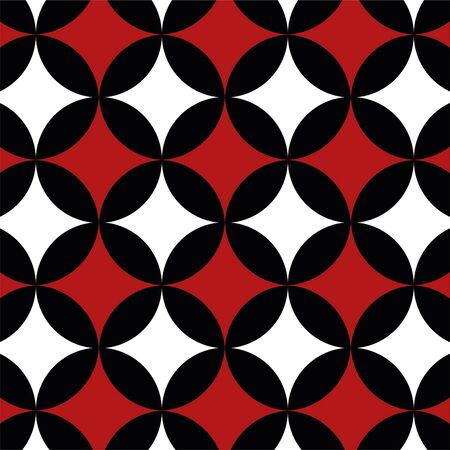 circle and square on the isolated white backgroundのイラスト素材