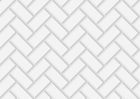 Geometric texture, repeating 3d brick abstract pattern vector. Diagonally laid bricks Scandinavian style brick background for kitchen splashback Herringbone patternのイラスト素材