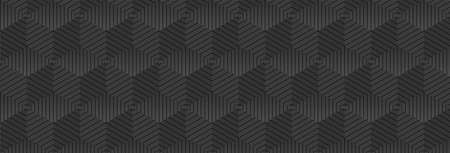 Abstract geometric background, vector illustration. hexagon lines pattern for banner or cover....