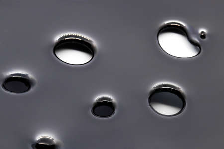 Figure in organic form in blackのeditorial素材