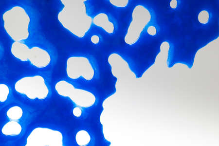 Organic texture in shades of blueのeditorial素材