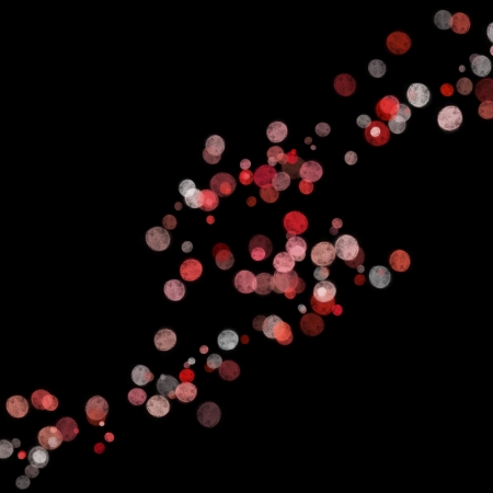 red bokeh on black background  Elegant abstract light background circular red,grey bokeh,christmas lightの写真素材