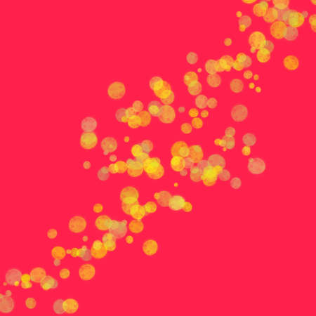 yellow bokeh on pink background  abstract background circular yellow bokeh,christmas lightの写真素材