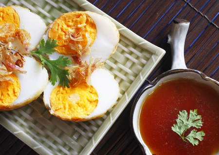 Thai food Akelokeki with pepper and onions.の写真素材