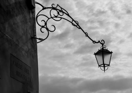 lantern calla veniceの写真素材
