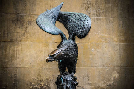Siena eagle statueの写真素材