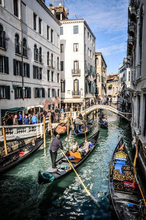Canal in Veniceのeditorial素材