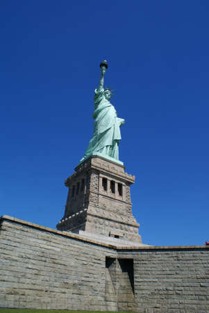 Statue of Liberty NYの写真素材