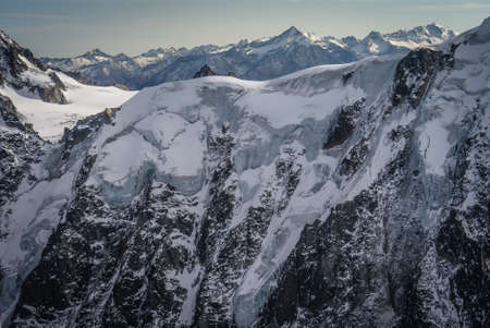 mountain glacier whiteの写真素材
