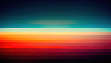 abstract gradient background with linesの写真素材