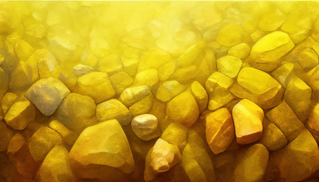 Textured yellow stone background. Can be used as wallpaperの写真素材