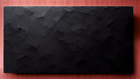 Black board for text on brick backgroundの写真素材