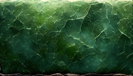 Textured green rock background. Can be used as wallpaperの写真素材