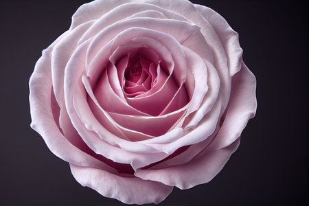 Beautiful pink rose illustration. Made to look like a macro photograph. Can be used as backgroundの写真素材
