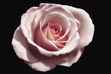 Beautiful orange rose illustration. Made to look like a macro photograph. Can be used as backgroundの写真素材