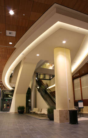 Interioir of a modern high rise building.