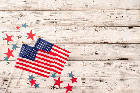USA Memorial day, Presidents day, Veterans day, Labor day, or 4th of July celebration. USA national...