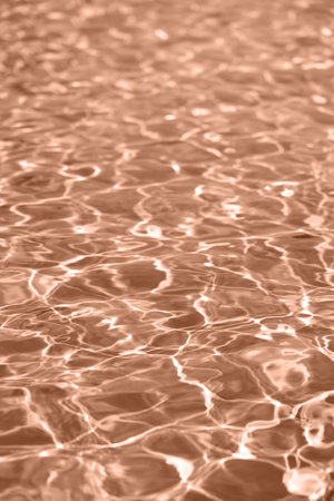 Mocha Mousse - color of the year 2025. abstract water wave, pure natural swirl pattern textureの写真素材