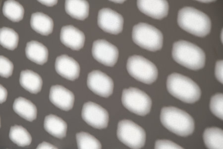 Black and white doted abstract pattern with light and shadow