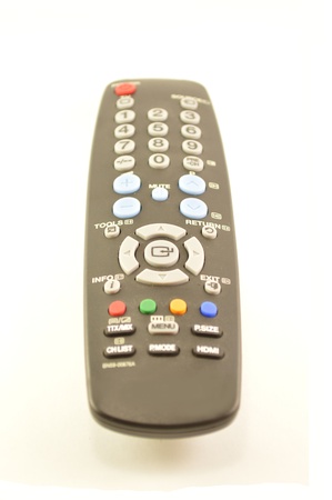 Remote control isolated on white background.の写真素材