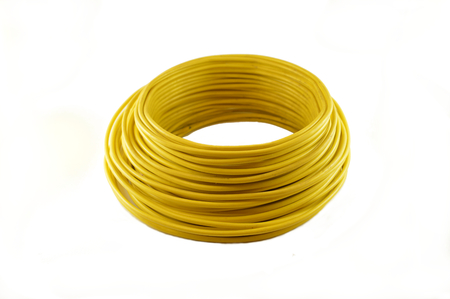 Coils of Color Wiresの写真素材