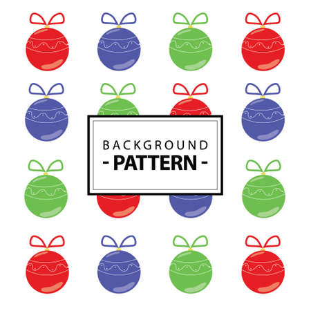 New Year's pattern for your ideasのイラスト素材