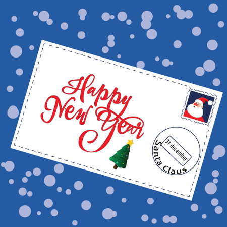 Vector drawing greeting card Happy New Year 2021. Perfect for your ideas, prints, textures, etc.のイラスト素材