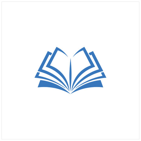 inspiration of simple book logo designのイラスト素材