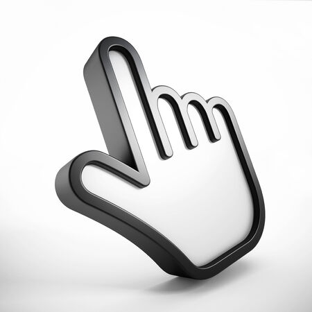 Hand cursorの写真素材