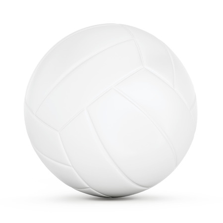 Volleyball isolated on white background.の写真素材