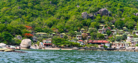 Beautiful landscape view at Koh Tao Thailand.の写真素材