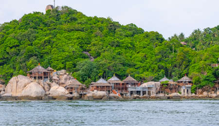 Beautiful landscape view at Koh Tao Thailand.の写真素材