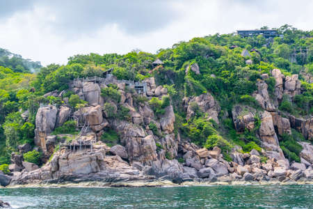 Beautiful landscape view at Koh Tao Thailand.の写真素材