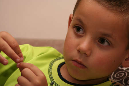 Child playingの写真素材