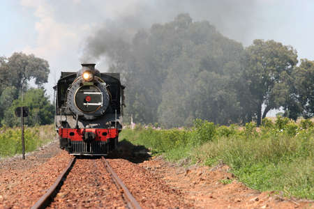 Locomotive comming towards