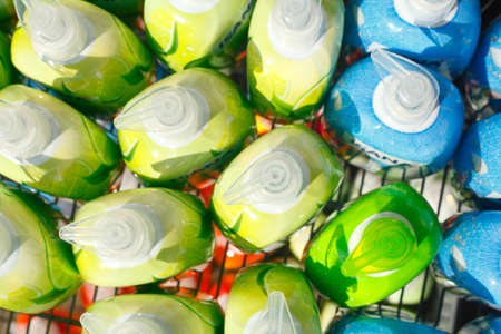 Plastic Bottles with Soapの写真素材