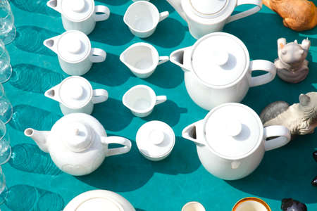 porcelain pots