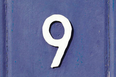 White House Number Sign