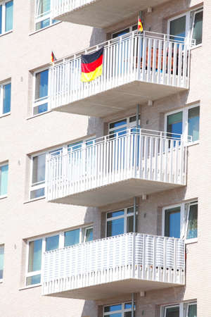 Block of Flats, Bremen, Germany, Europeの写真素材