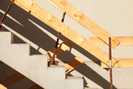 concrete staircase