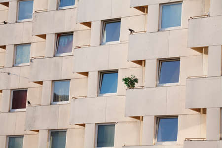 Block of Flats, Bremen, Germany, Europeの写真素材
