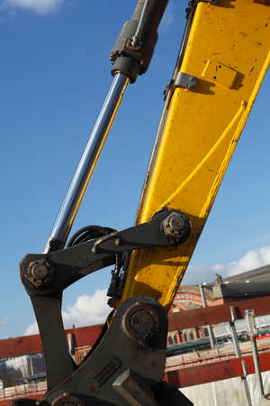 Hydraulic Excavatorの写真素材