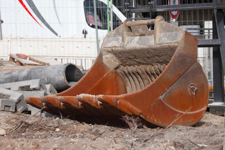 Excavator Bucketの写真素材