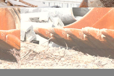 Excavator Bucketの写真素材