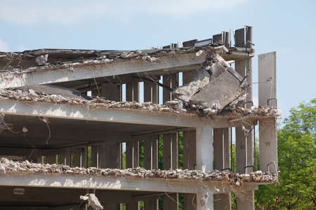 Building Demolition, Parking Garage